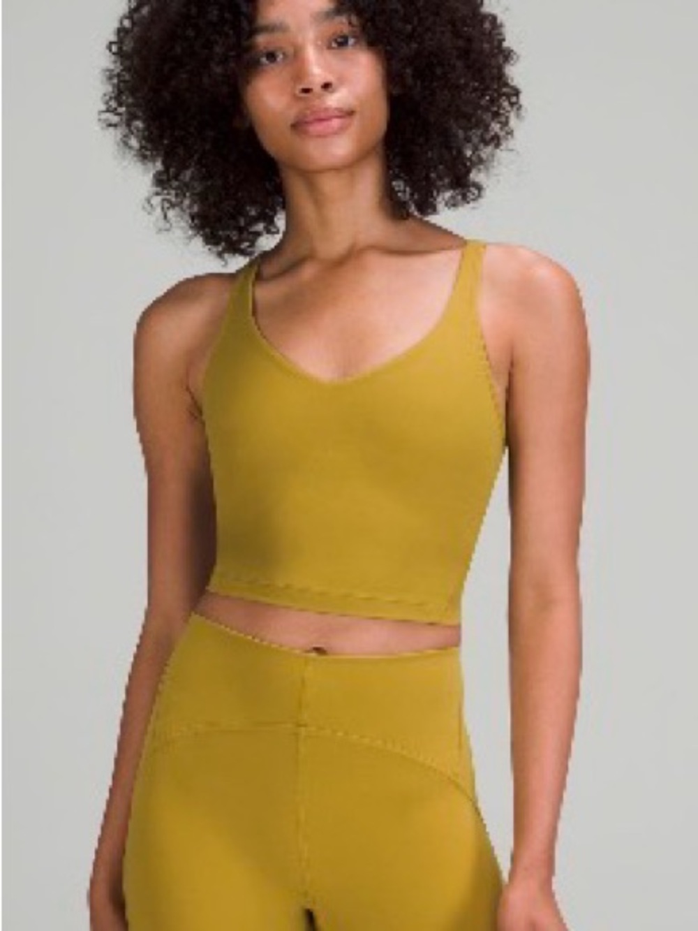 Lululemon Align Top in Auric Gold size 8